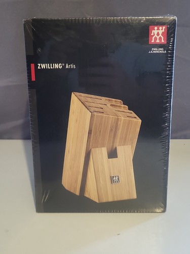 Zwilling knife block bamboo - knife, block,