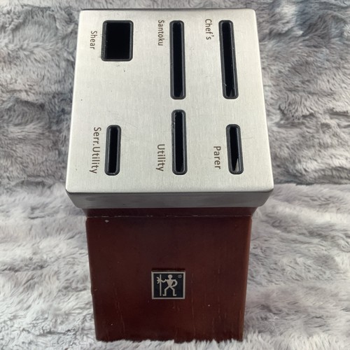 Self sharpening knife block - knife,