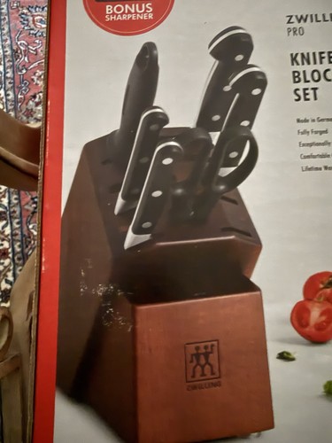 Zwilling pro walnut wood - pro, knife