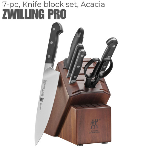 Sale zwilling pro knife pc - sale!, 7-pc
